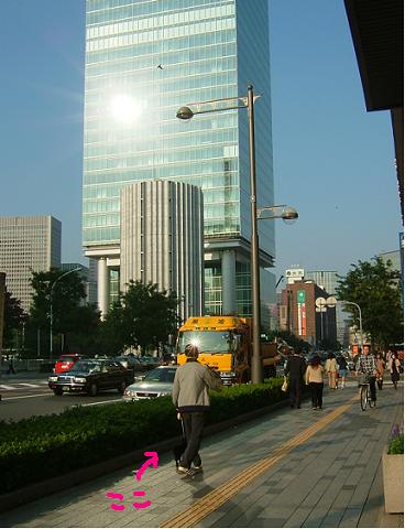 東京駅へ.JPG